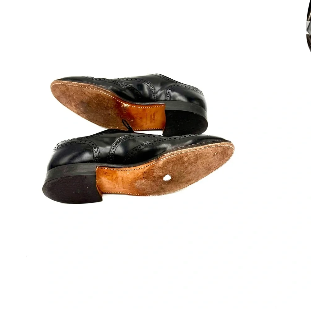 Johnston & Murphy‎ Black Leather Oxfords